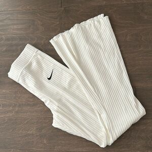 Nike Sportswear Women's High-Waisted Ribbed Jersey Flared Pants